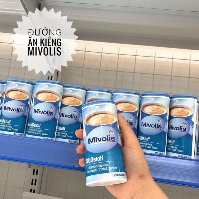 ĐƯỜNG ĂN KIÊNG MIVOLIS 1200 VIÊN