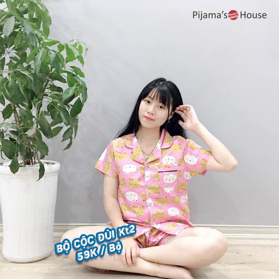 [  Nguyen Hang LUxury ] (xả kho) Bộ Đồ Mặc Nhà Pijama Nữ