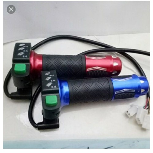 Tay ga xe điện công tắc tốc độ báo đèn