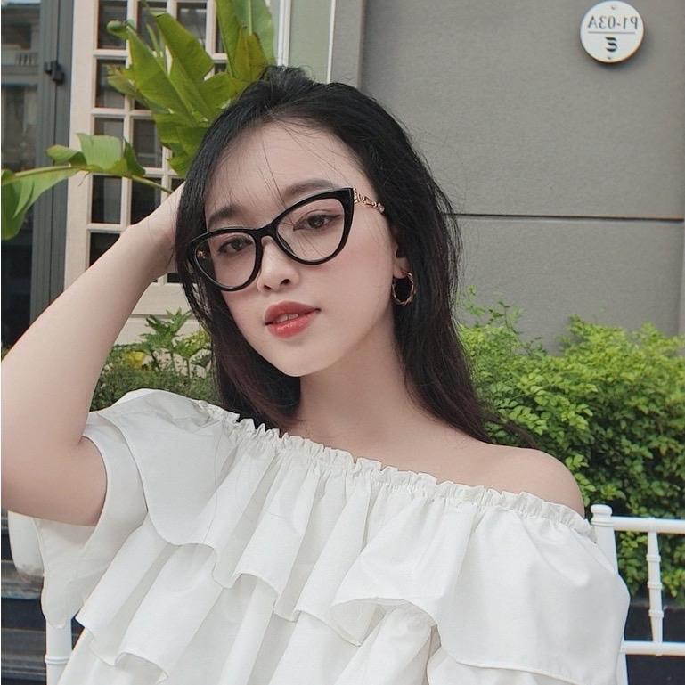 Kính cận nữ mắt mèo Thời Trang cá tính - Kc002