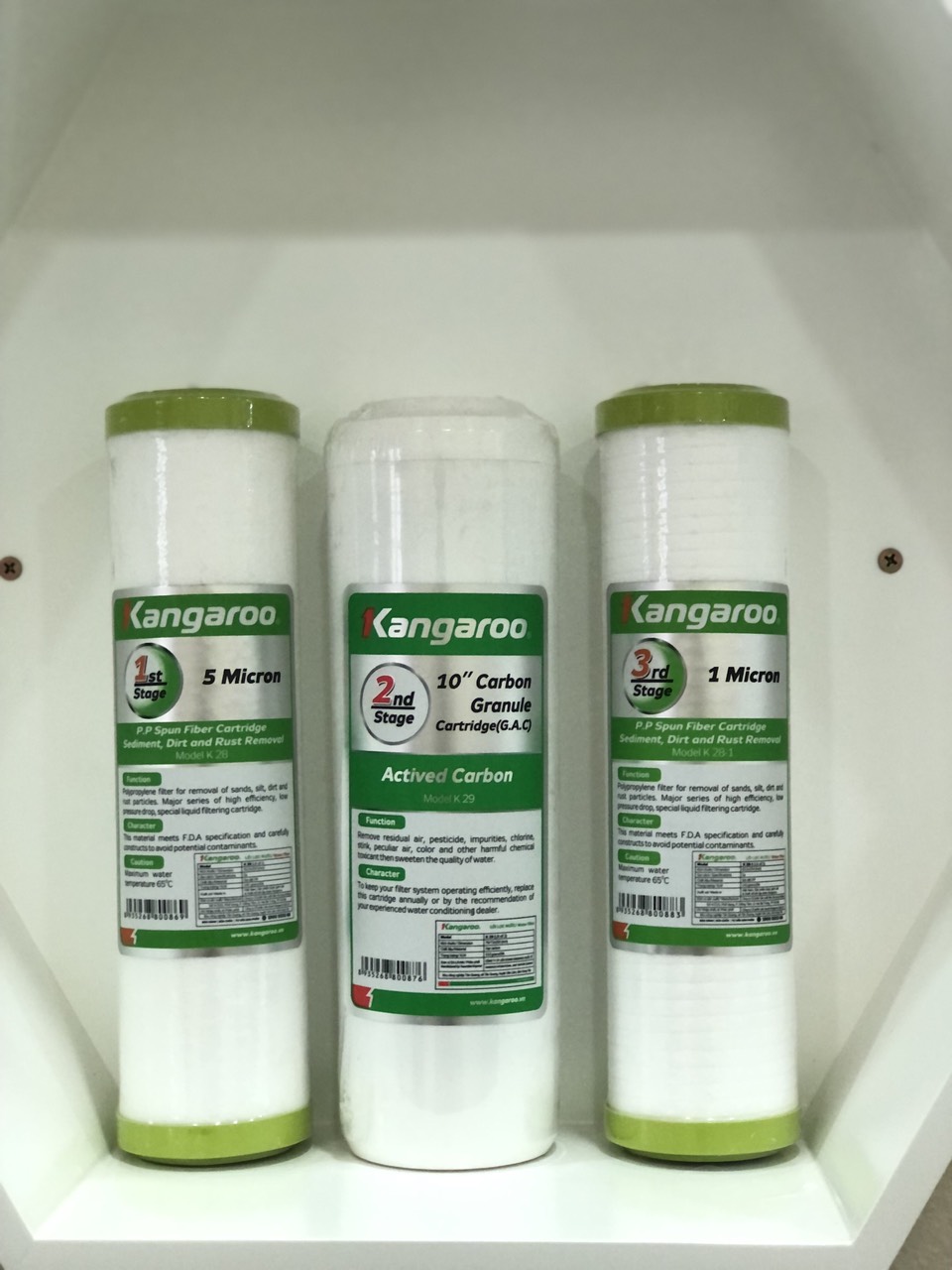 Lõi lọc thô 123 KANGAROO dành cho máy lọc nước