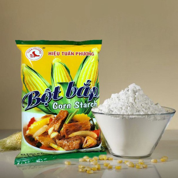 bột bắp tuấn phương 400g ( gói ) nguyên liệu làm bánh, nấu chè - dụng cụ làm bánh baker mart 3