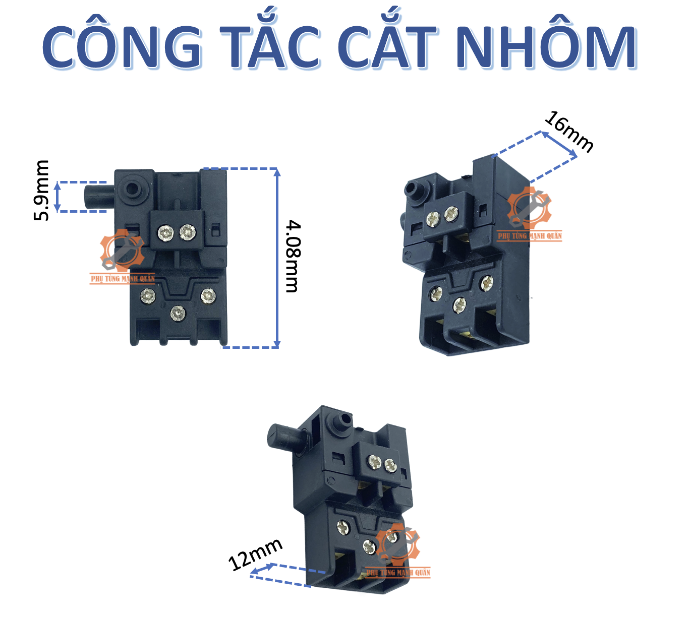 công tắc máy cắt nhôm