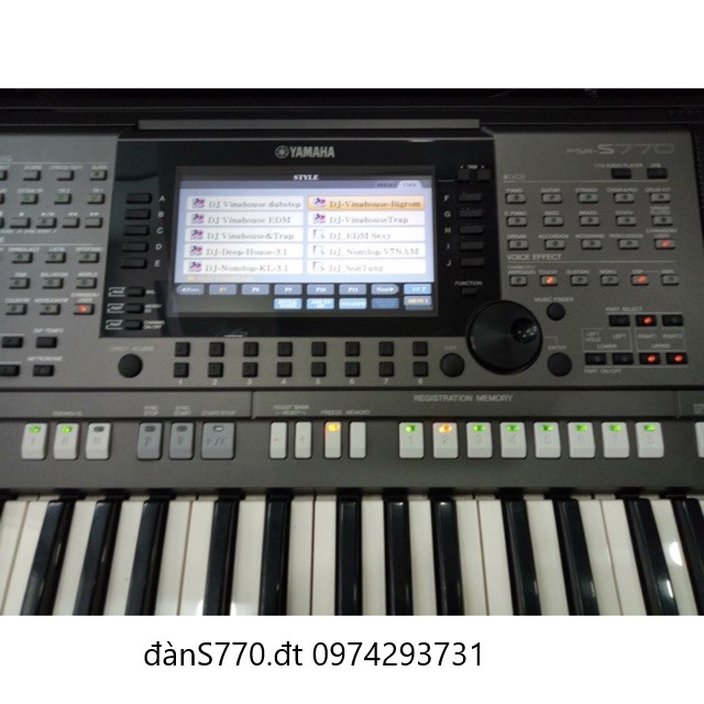 đàn yamaha psr S770 (lướt) đàn đẹp giá tốt
