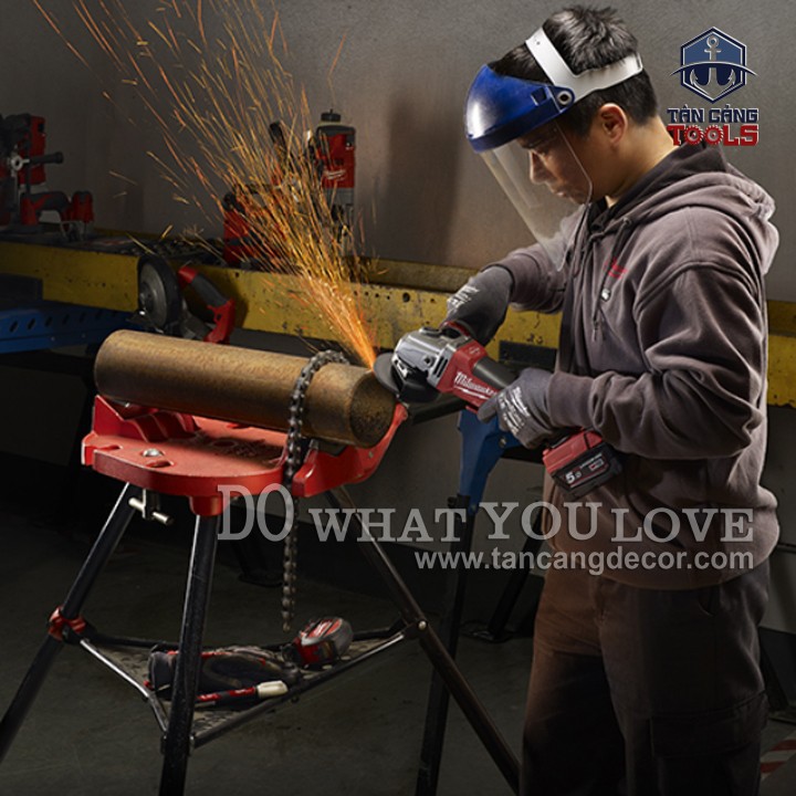 [Trả góp 0%] Máy Mài Góc 100 mm Dùng Pin Milwaukee M18 CAG100XPDB ( Thân Máy )