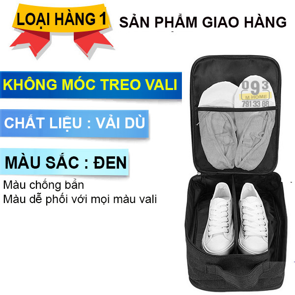 Túi Đựng Giày,Túi Giày Ba Ngăn,Túi Đựng Đồ Cá Nhân