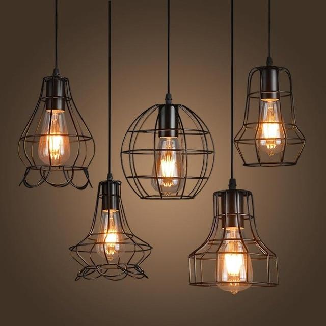 [HCM]ĐÈN THẢ RỌ SẮT kèm bóng