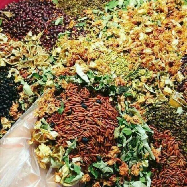 1kg trà ngũ cốc