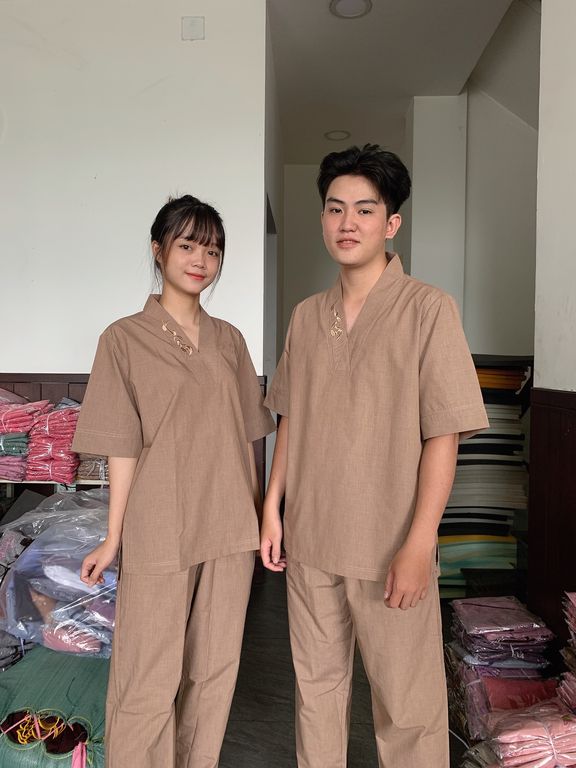 ĐỒ LAM ĐI CHÙA - mẫu Nam Thiền