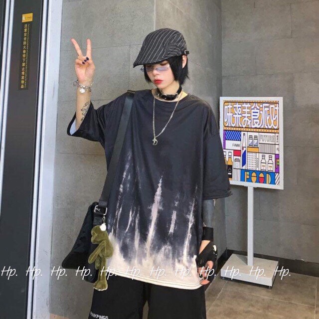 Ngoc Luxury [CHẤT CỰC ĐẸP] Áo thun LOANG MÀU 7 SẮC Nam nữ phong cách HÀN QUỐC HOT2020