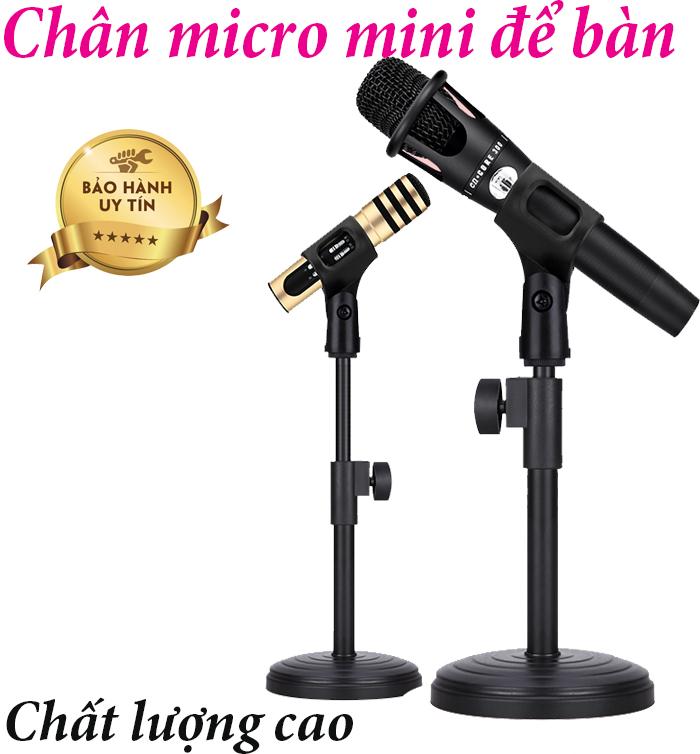 Chân kẹp Micro Mini Để Bàn gấp gọn,Giá Đỡ Mic Điều Chỉnh Kẹp Cho Bàn Hát Karaoke- Chất Liệu Cao Cấp- Vững Chắc- Sơn Tích Điện Chống Rỉ- Dễ Dàng Di Chuyển- Độ Bền Cao Khi Sử Dụng