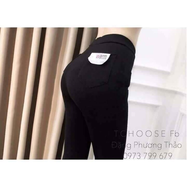 Mã 150 Quần Legging Warm Bigsize 80kg