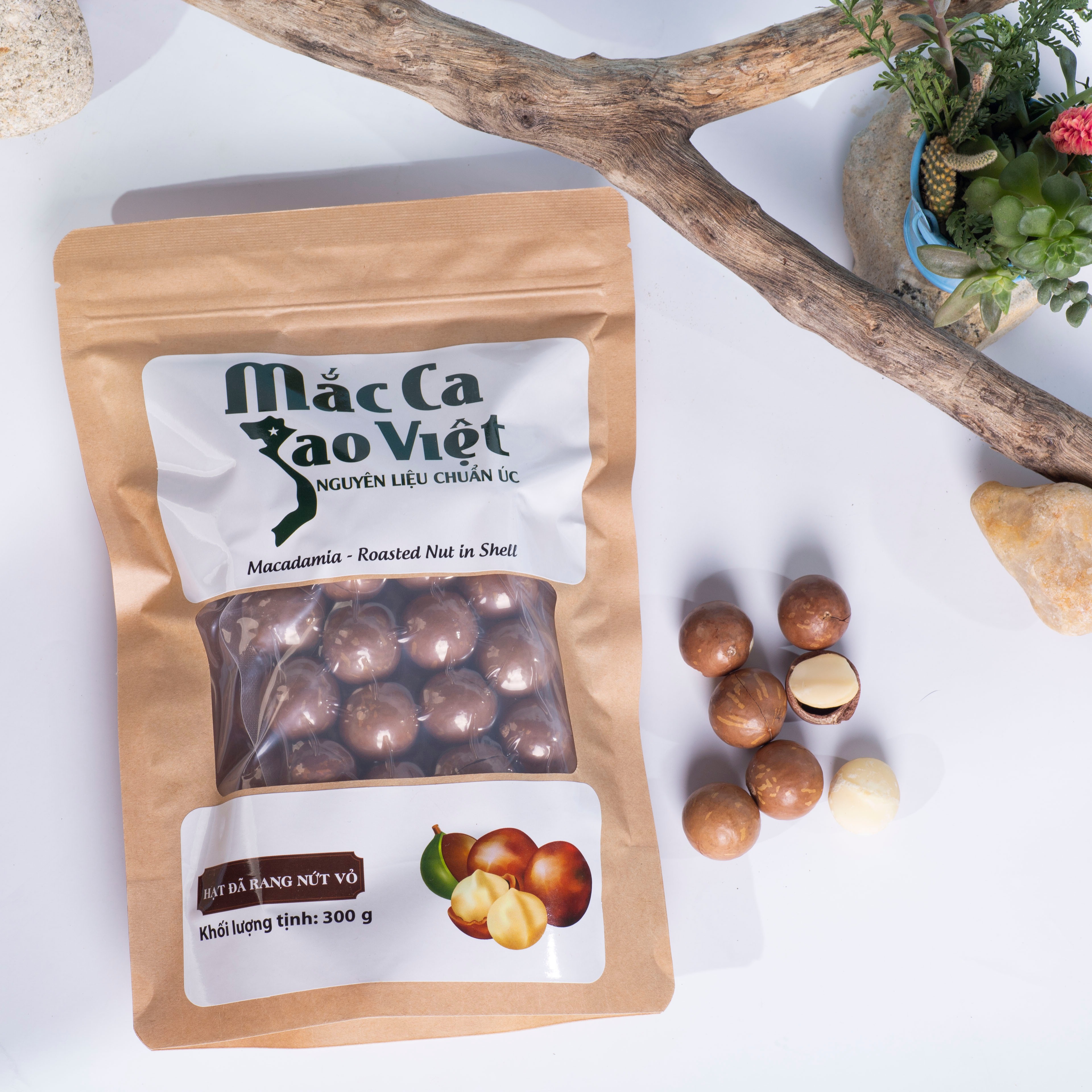 MẮC CA SAO VIỆT 300GR - 100% Hạt Macca cao cấp ÚC