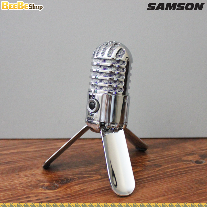 Samson Meteor Mic USB Studio Microphone (Cardioid), Chrome
