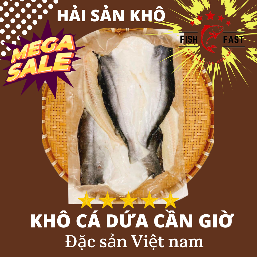 Khô cá dứa phi lê không xương 1 kg ngon miệng vừa ăn Mimo Foods chuyên hải sản khô thực phẩm khô , cá khô ,tôm khô, mực khô