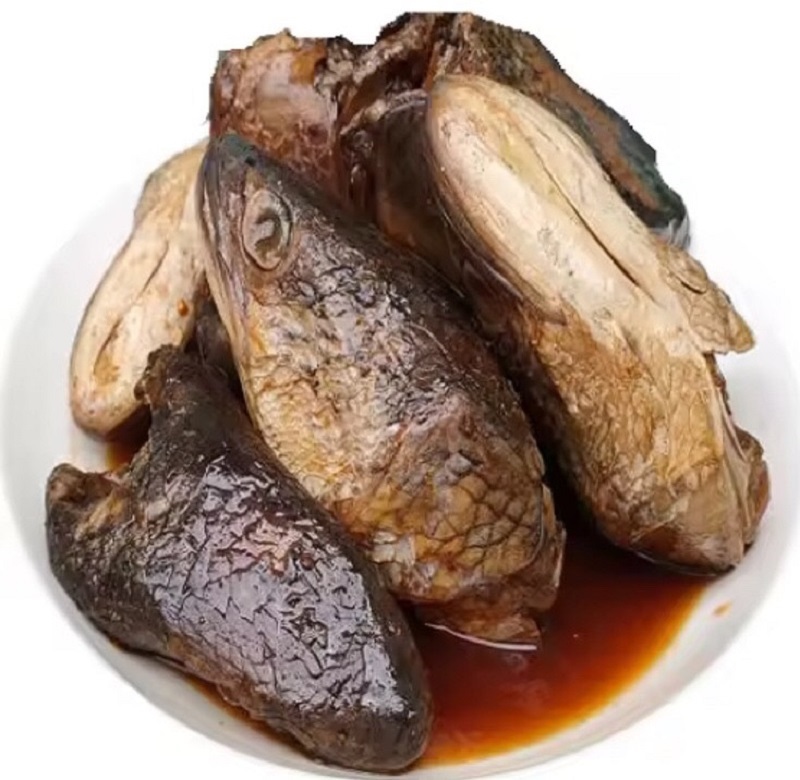 Mắm đầu cá lóc bông loại lớn nhiều thịt trọng lượng 1kg và 500gram - mắm đầu cá lóc vựa khô tú sương