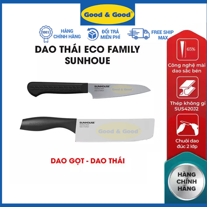 BÁO GIÁ Dao Làm Bếp Nhật Cao Cấp | Shopee Lazada Sendo Tiki mới nhất 28 Bộ dao làm bếp SUNHOUSE dao bếp nhật cao cấp dao gọt hoa quả dao thái lưỡi dao cứng cáp siêu bền làm từ thép không gỉ SUS420J2