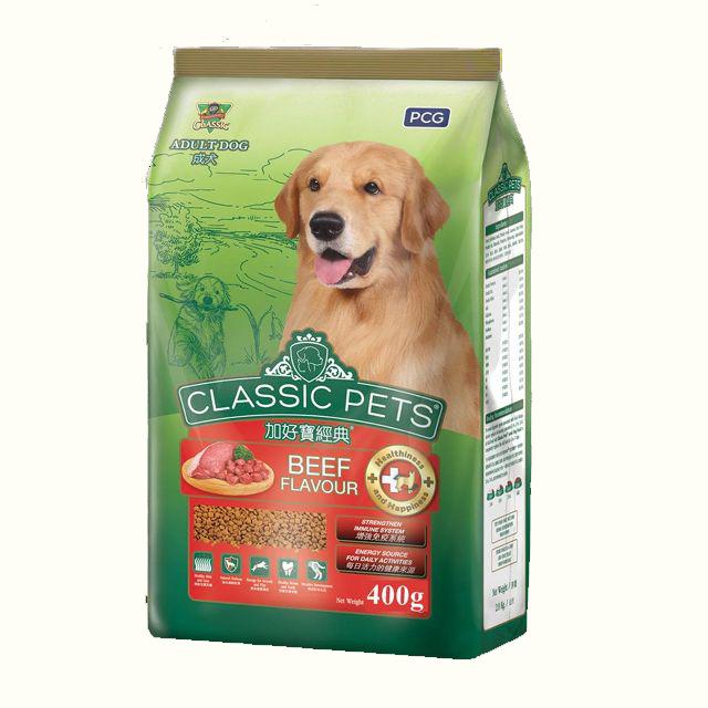 Hạt Cho Chó Classic Pets gói 400g - Vị Thịt Bò - [Nông Trại Thú Cưng]