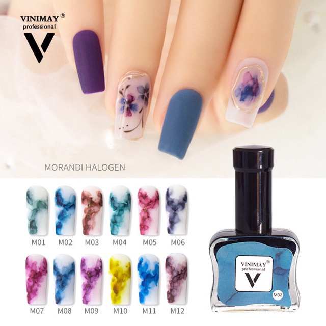 Set Loang cồn VINIMAY 12 màu MOON NAIL