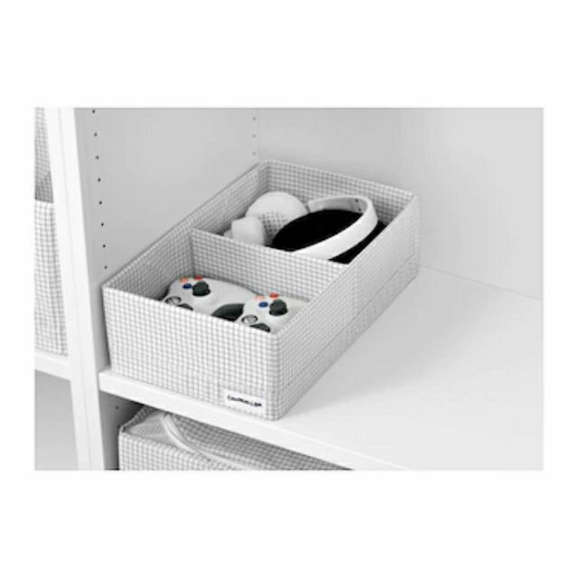 HỘP ĐỰNG ĐỒ CAO CẤP IKEA STUK CARO