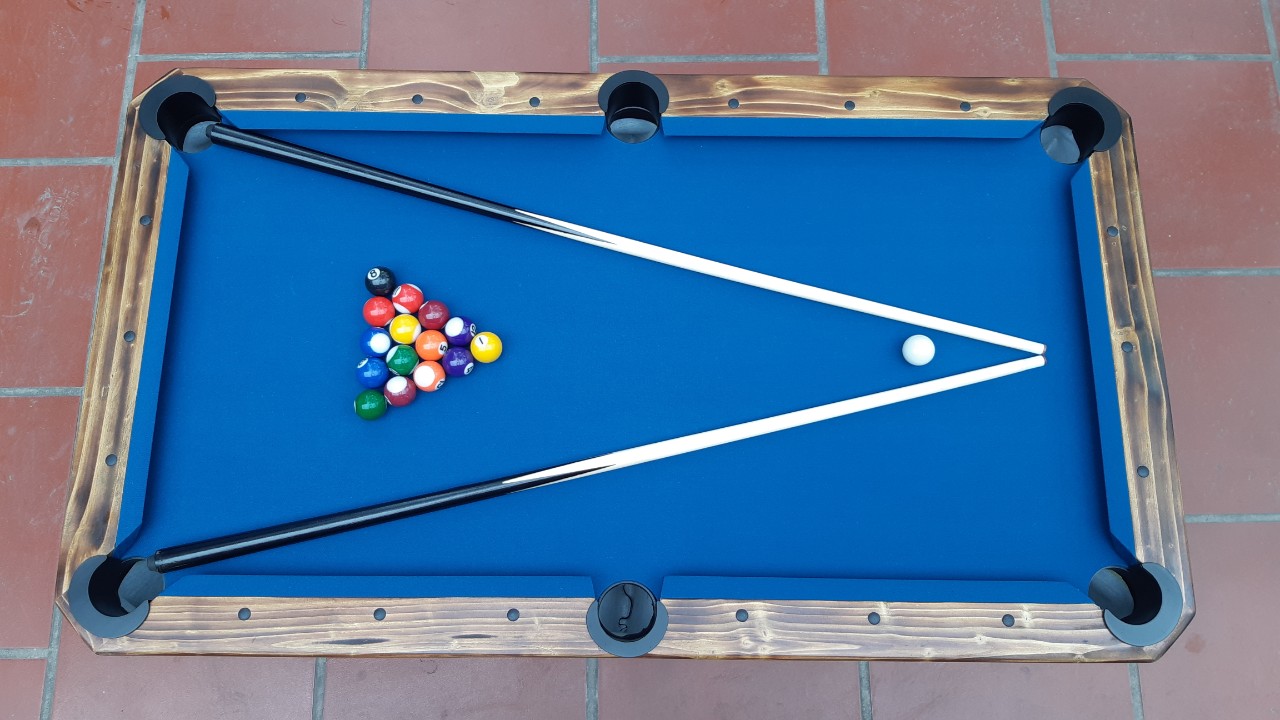(BẢN NÂNG CẤP) Bàn Bi a trẻ em có chân 110cm*60cm, bi 32mm