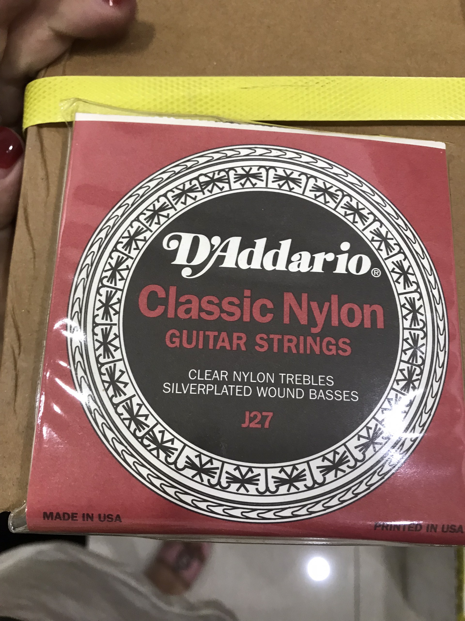 [HCM]Dây đàn ghi ta nilon J27 D’Addario