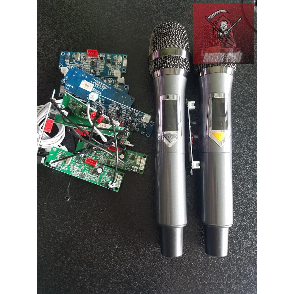 MICRO LOA KÉO UHF SET TẦN SỐ , CHỈNH VOLUME CHỐNG HÚ