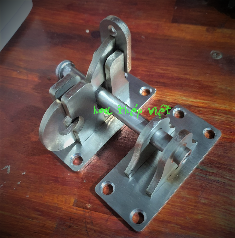 Chốt cổng tự động INOX (tặng kèm vít INOX)