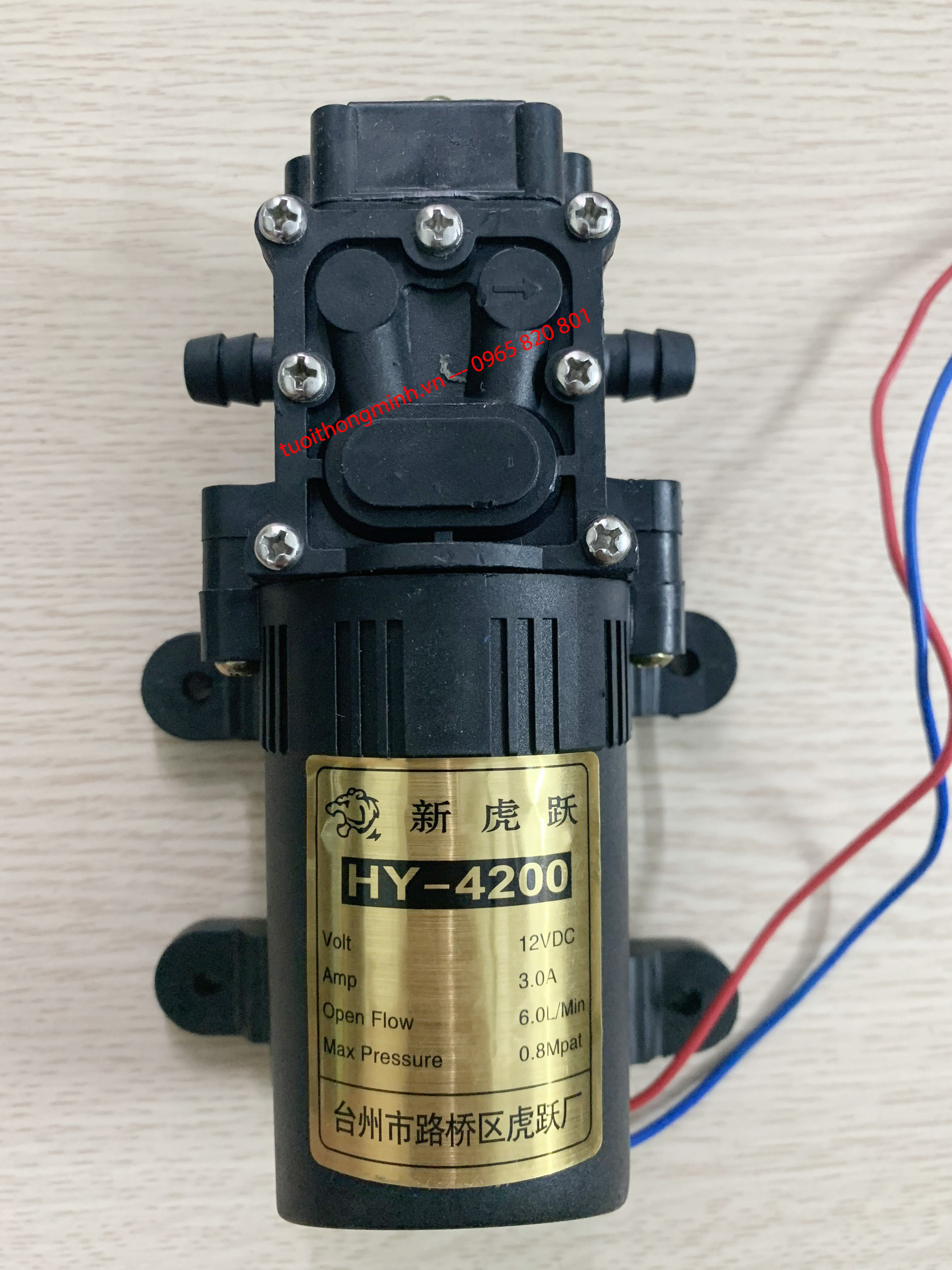 Bơm Áp Lực Mini 12V Siêu khỏe