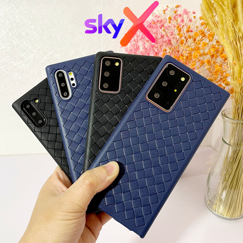Ốp lưng SAMSUNG dệt lưới gợn sóng thoát khí Note 8 Note 9 Note10 Note 10 Lite Note10 plus Note 20 Note 20 Ultra S10 S10 Plus S20 S20 Plus S20Ultra S21 S21Ultra S21plus A8 2018 A8 plus 2018 A31 A51 A71 A32 A52 A52S A71