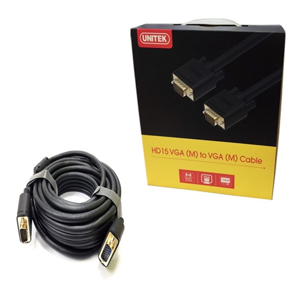 VGA cable HD15 - 15M Unitek (Y-C 507g)