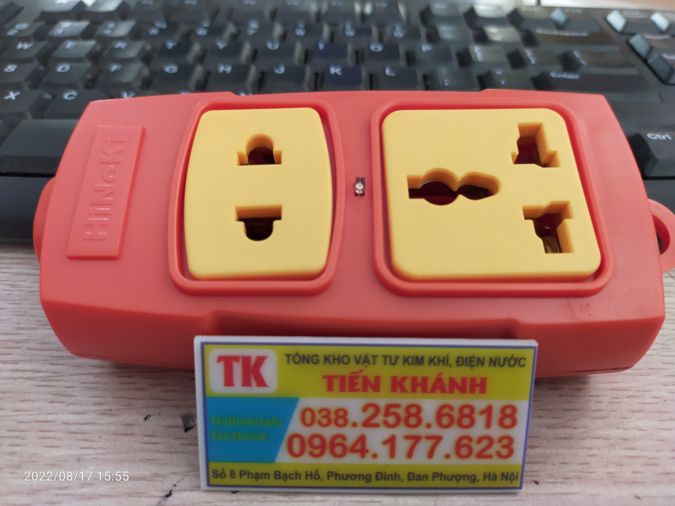Ổ Cắm Chịu Tải 6000w HINOKI Không Dây