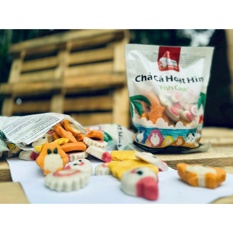 500G CHẢ CÁ HOẠT HÌNH Lichuan Cute
