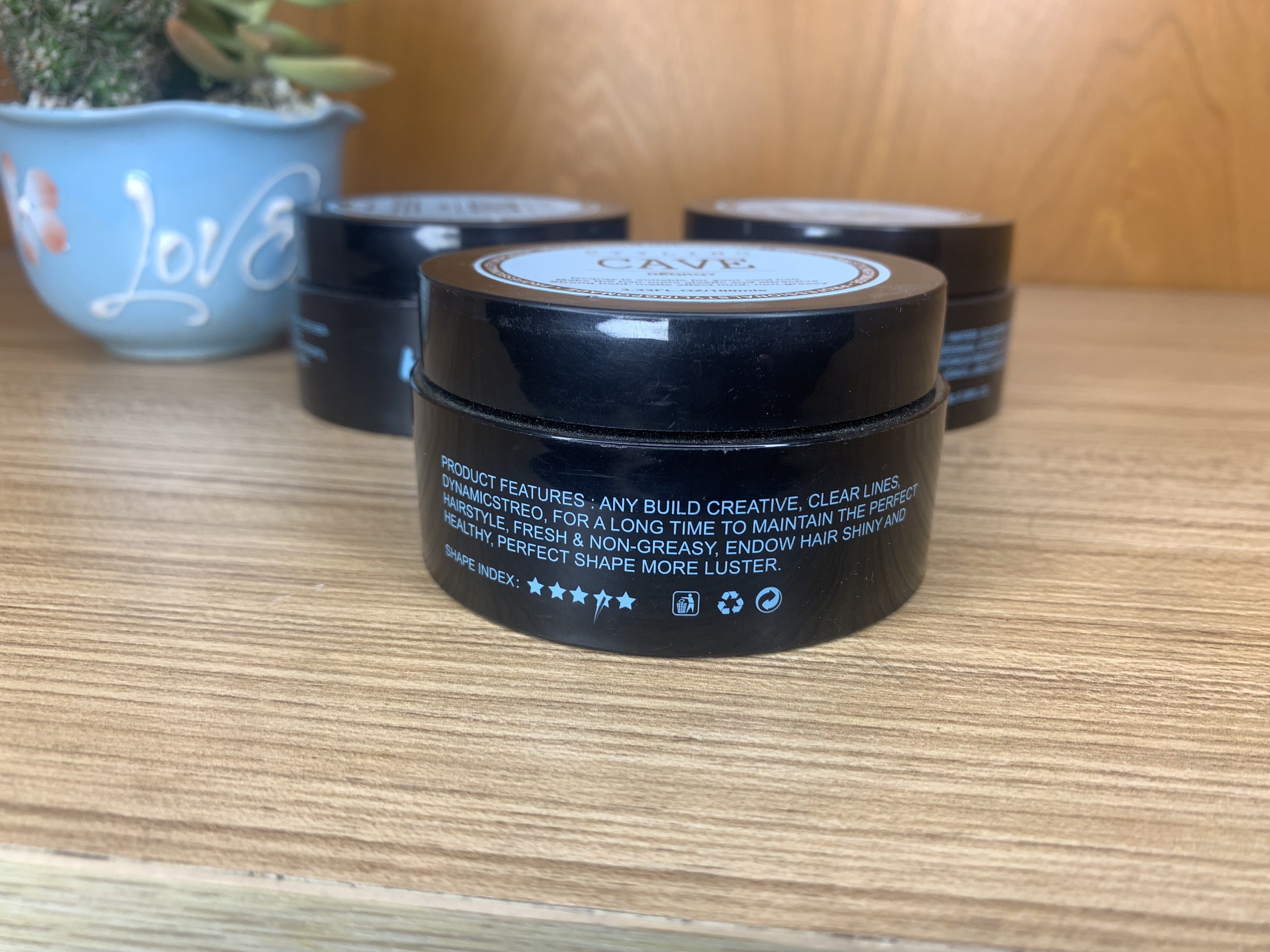Sáp Vuốt Tóc Nam Styling Cave DEQRQY 100ml