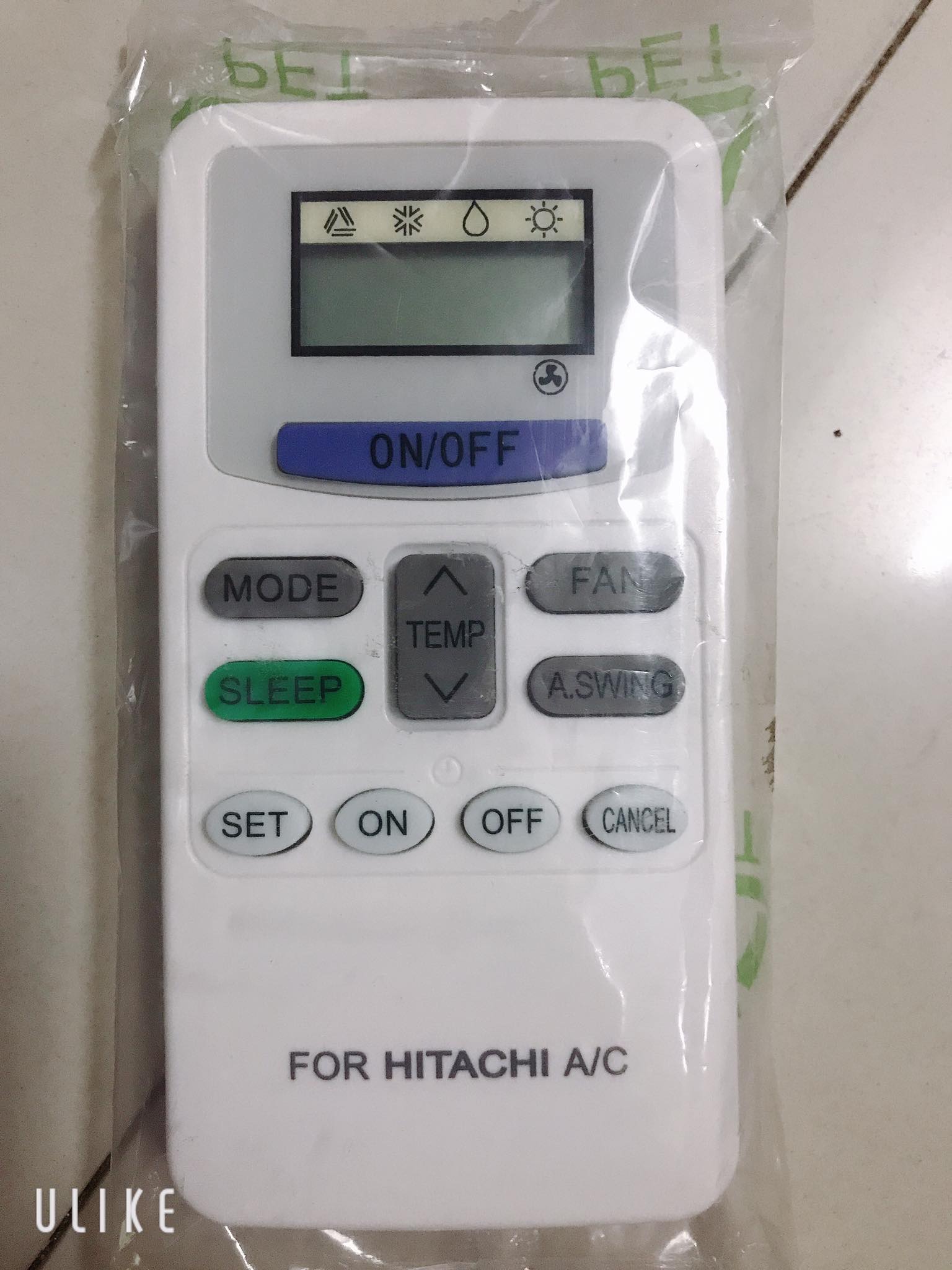 Remote Điều Khiển Máy Lạnh HITACHI (mẫu 2)