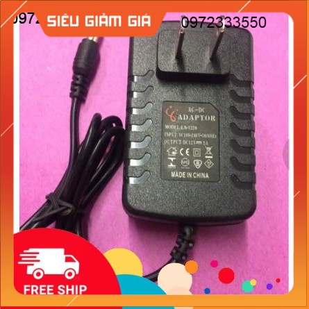 Nguồn điện ac-dc adaptor 5v,6v,9v,12v-2a dientuquangtien
