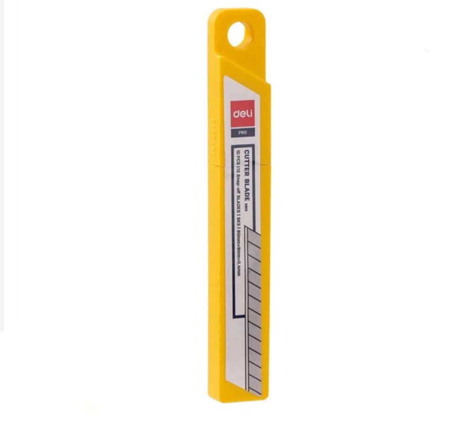 Lưỡi dao rọc giấy deli 2012 9mm