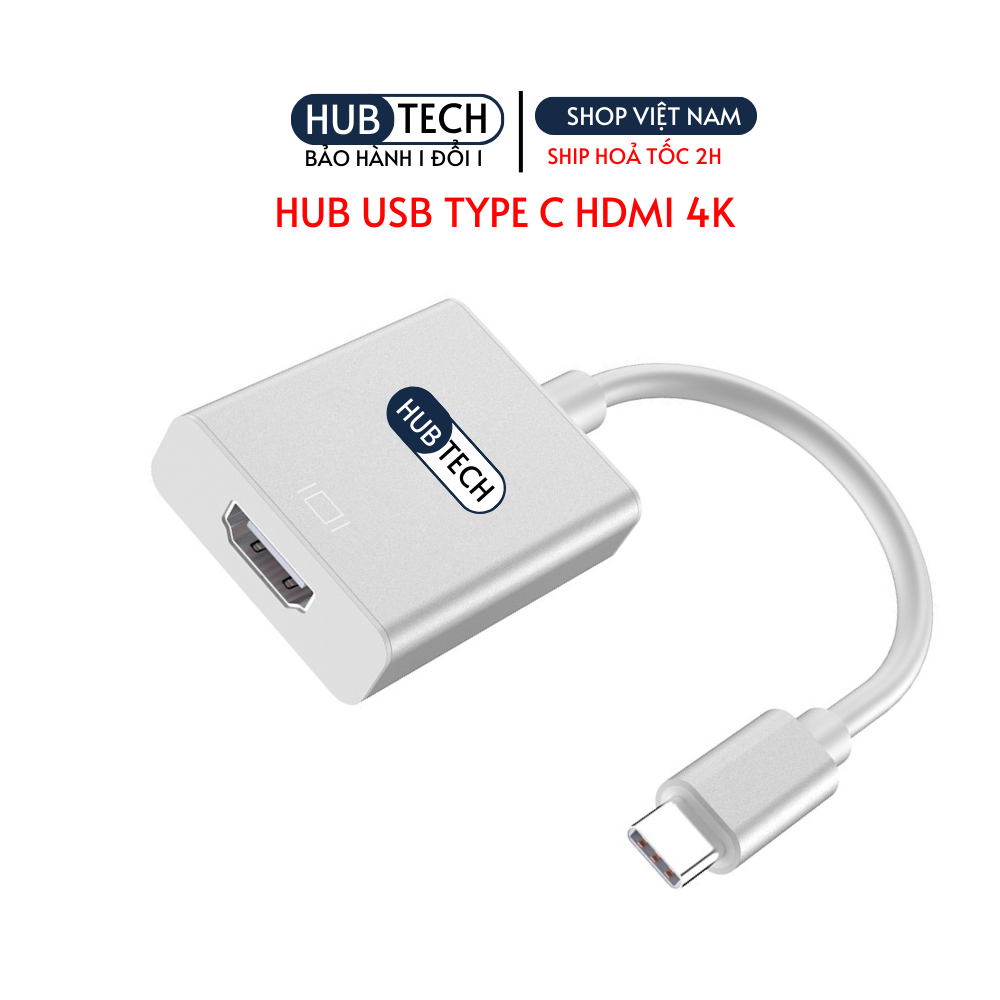 Hub usb type c to hdmi,cổng chuyển đổi type c,usb type c hub mac laptop Đt ra HDMI 4k ra 2 màn hình+audio 5in1