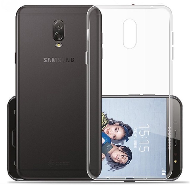 Ốp dẻo trong suốt cho Samsung Galaxy J7 Plus / J7+ (Hàng loại A)