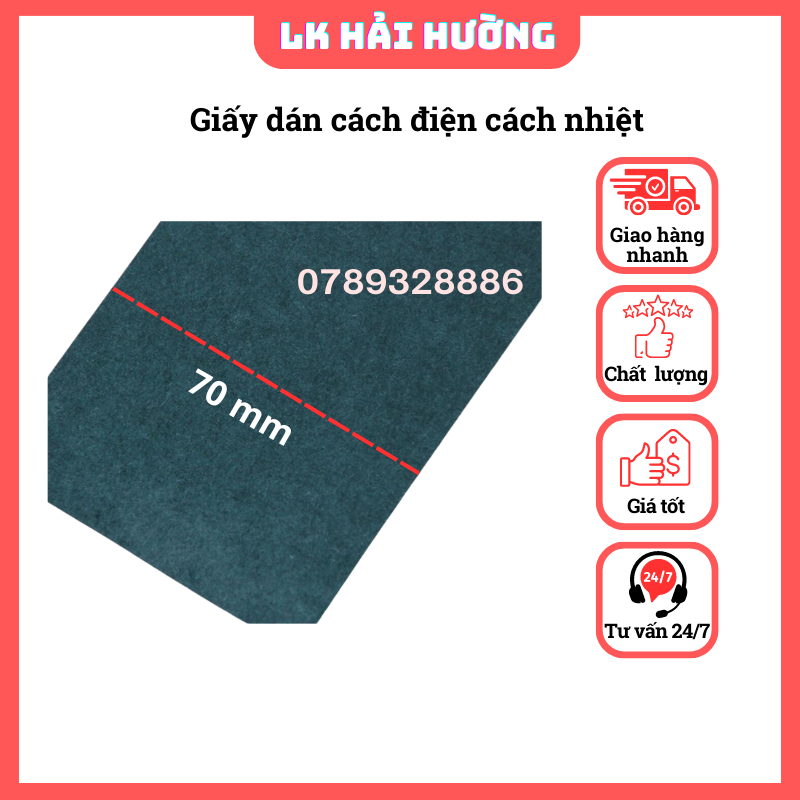 Giấy dán cách điện cách nhiệt khối pin Li-on