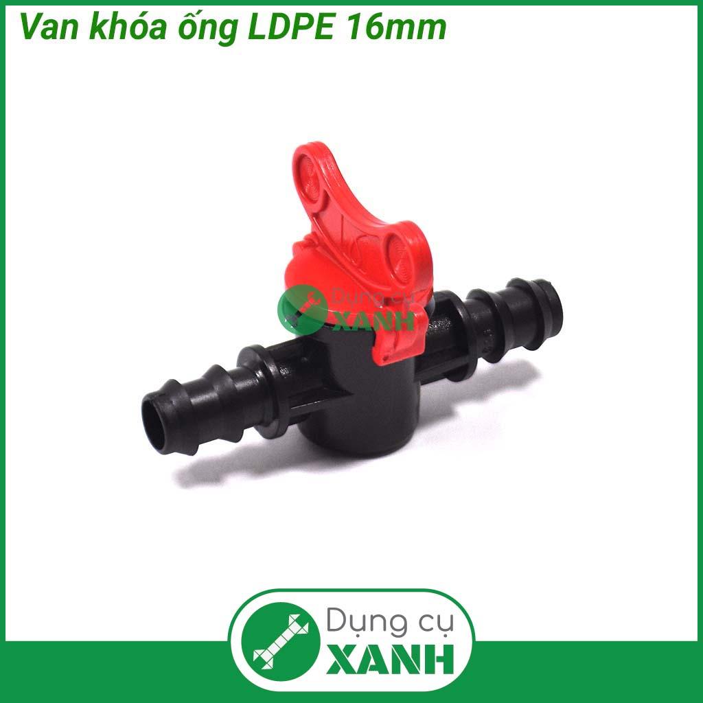 Van khóa ống LDPE 16mm