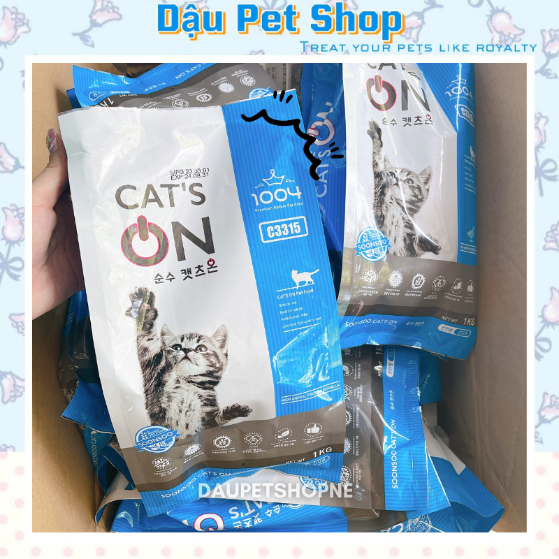 Cat's on Hàn Quốc - Thức ăn hạt cho mèo túi chiết