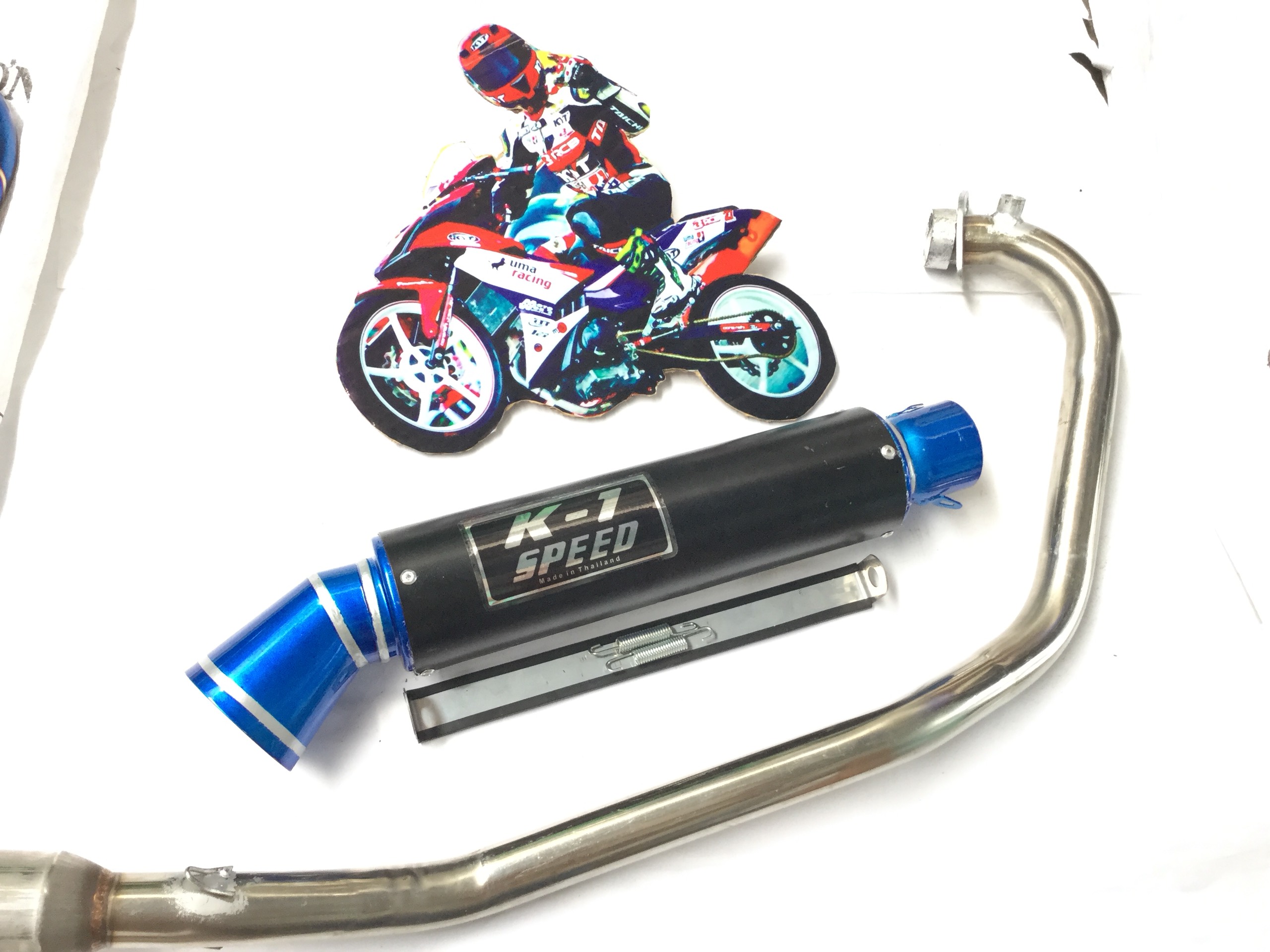 Pô K1 vip Đỏ - Cả Cổ Satria + GSx + Raider fi .....,,,,
