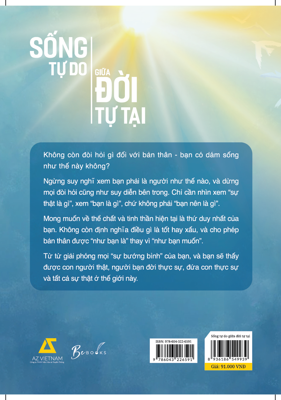 Sách - Sống tự do giữa đời tự tại
