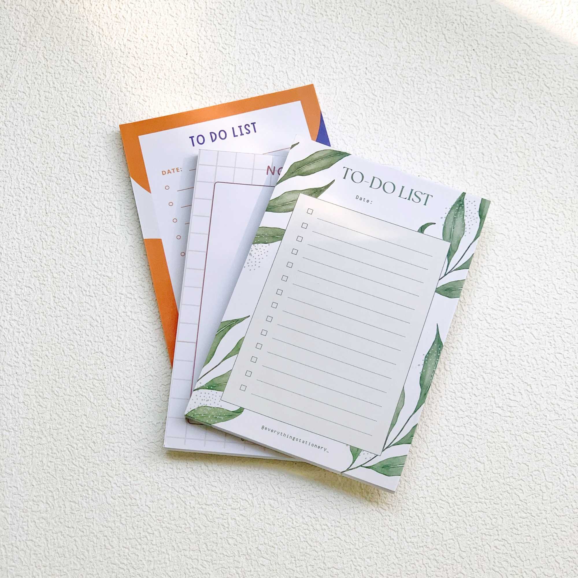 Tập Giấy Ghi Chú Thiết Kế Tối Giản - To Do List | Everything Stationery