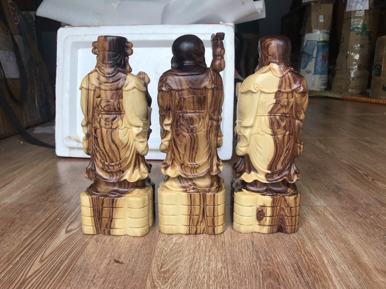 tam đa phúc lộc thọ gỗ cẩm
