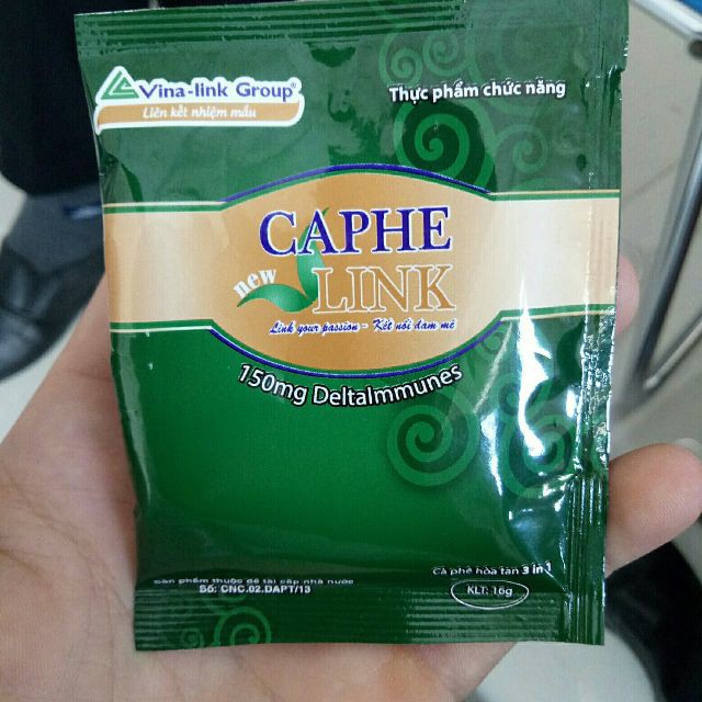 Thức uống Caphe Link New của Vinalink Group