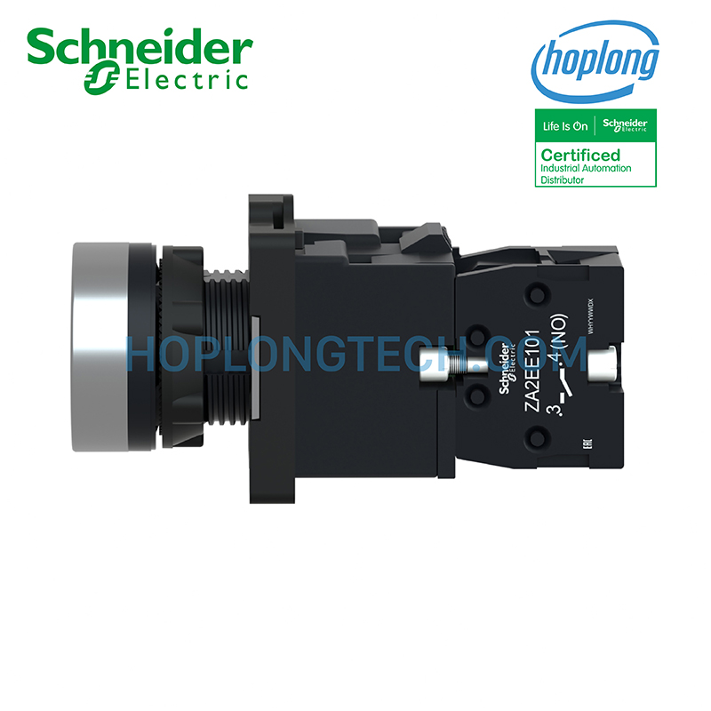 Nút nhấn XA2EW31M1 Schneider - Phi 22 - 220-240VAC
