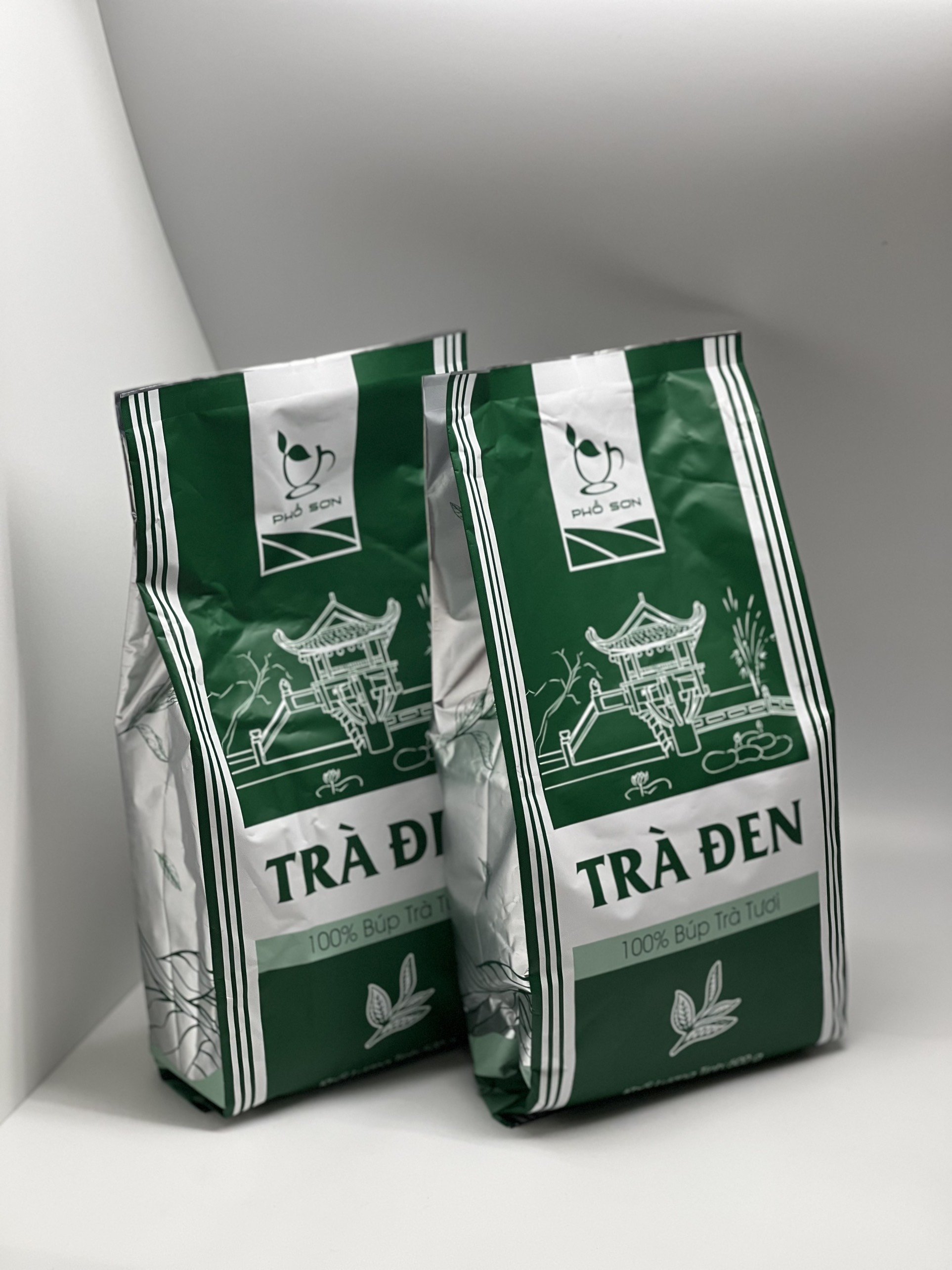 Trà Phổ Sơn 500gr [ Trà đen - Trà xanh lài ]