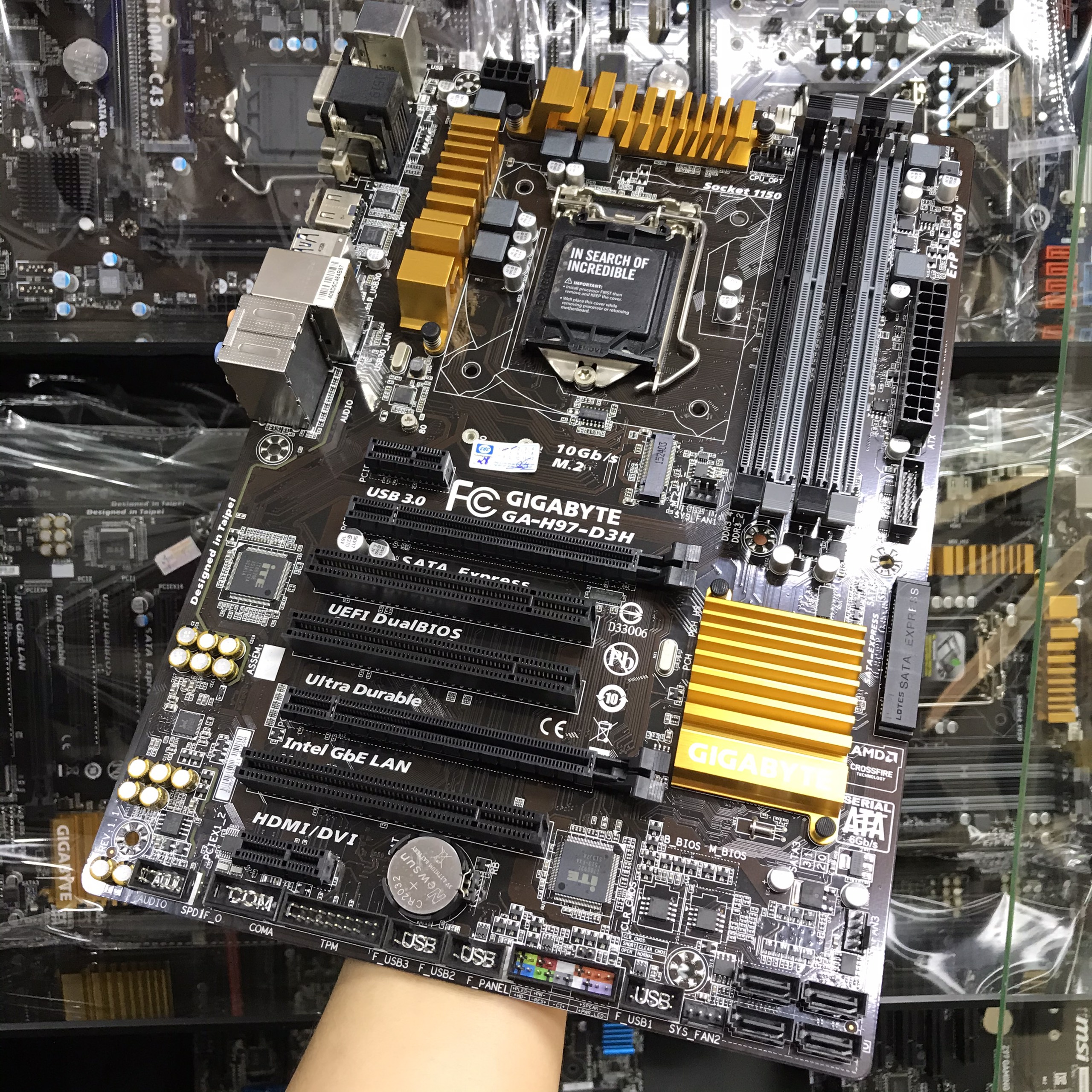 Main H97-D3H Gigabyte - Socket 1150 - Bảo hành 1 tháng